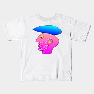 Man with blue hat Kids T-Shirt